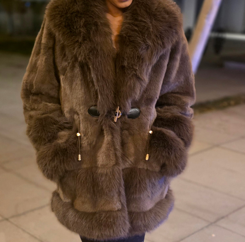 Abrigo Mocha Glam