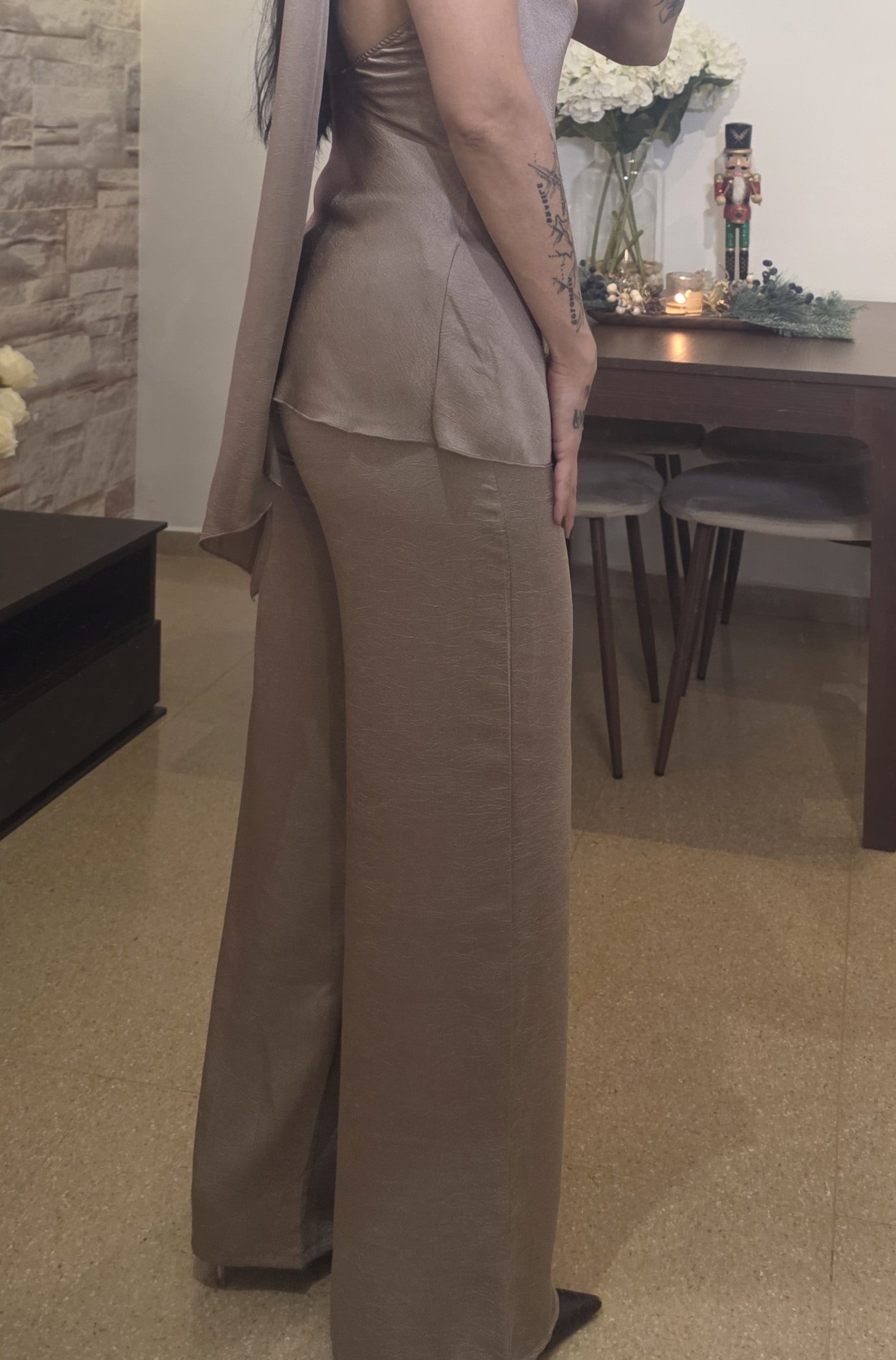 Conjunto Aura satinada